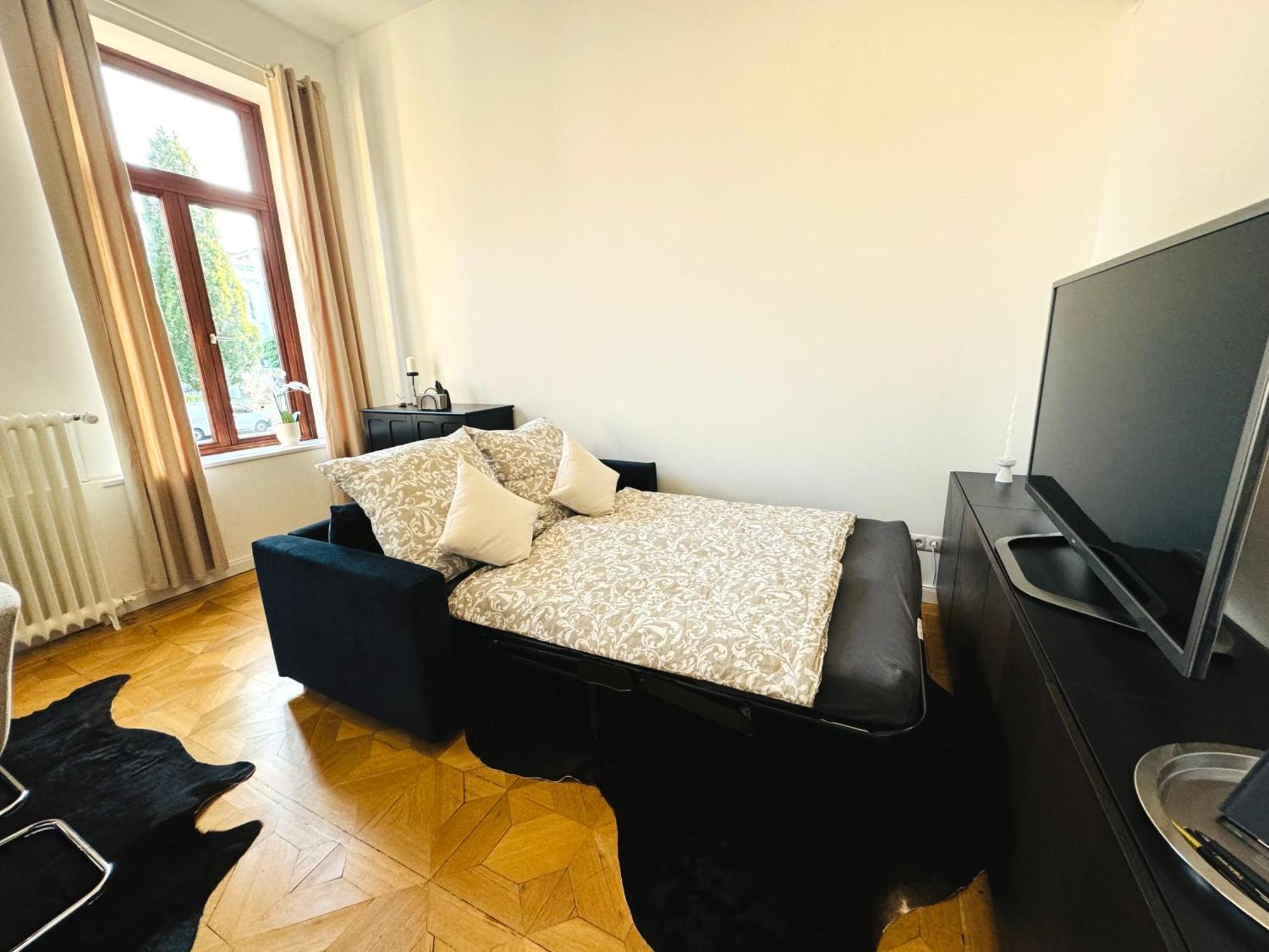 Superhosts Zentrum - Parkplatz - Badewanne - Netflix - Kaffee BRE Eksteriør billede